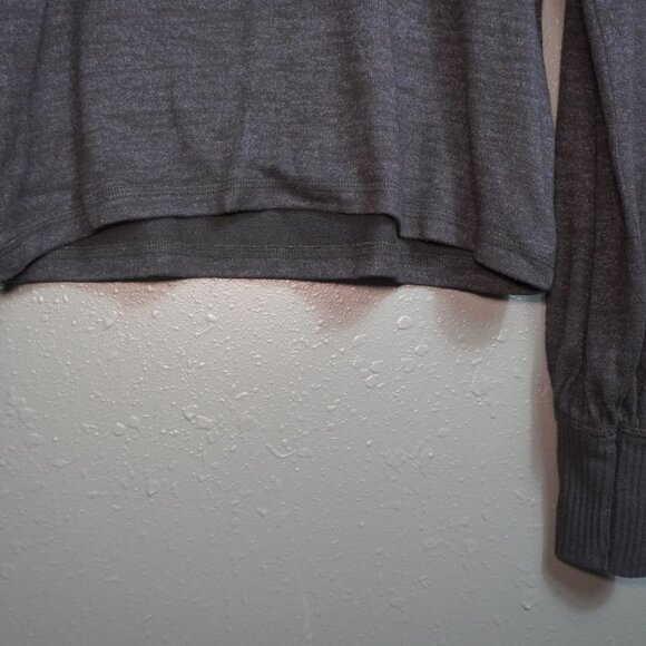 Abercrombie & Fitch Womens Navy Blue Soft A&F Cozy Sweater Puff Sleeve Size XS - Picture 2 of 5